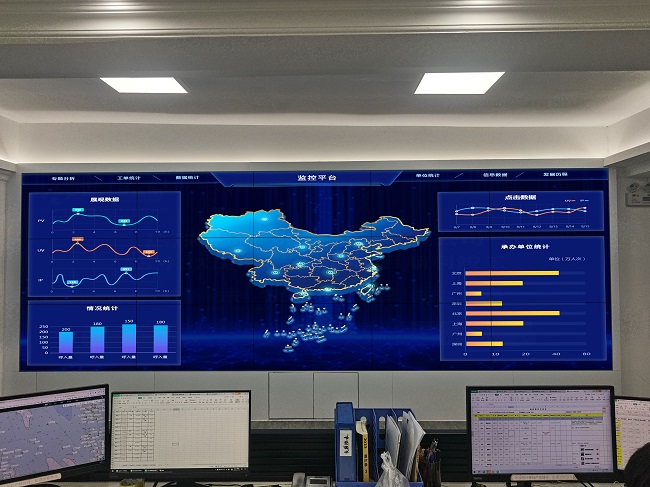 技术 | 华邦瀛液晶拼接屏点对点显示安装